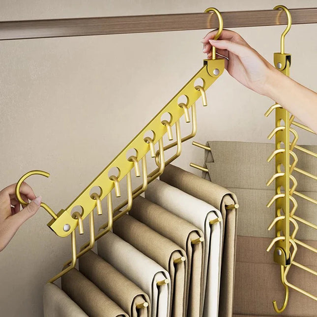 ChandelierDecor - Aluminum Rotatable Clothes Hanger – 6/8 Holes