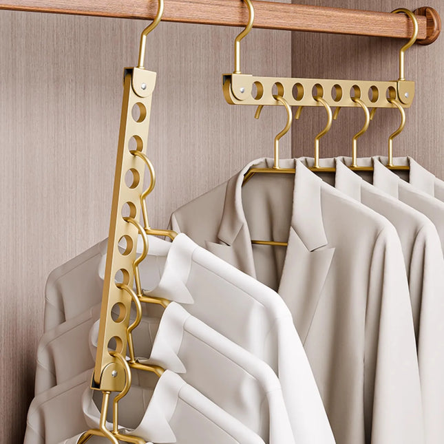 ChandelierDecor - Aluminum Rotatable Clothes Hanger – 6/8 Holes