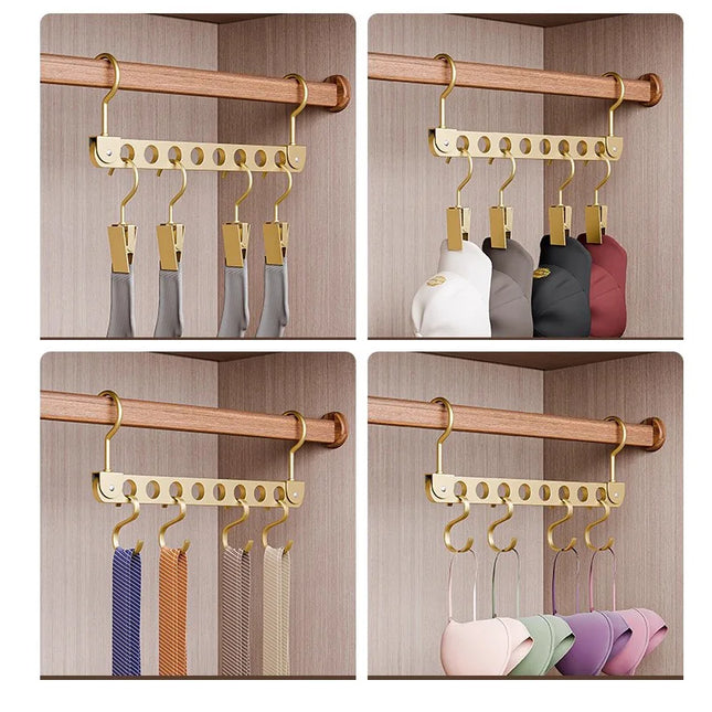 ChandelierDecor - Aluminum Rotatable Clothes Hanger – 6/8 Holes