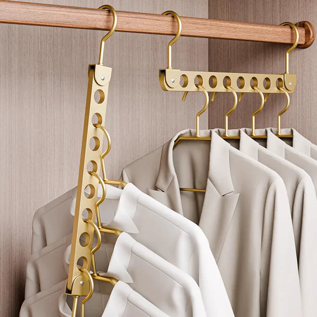 ChandelierDecor - Aluminum Rotatable Clothes Hanger – 6/8 Holes