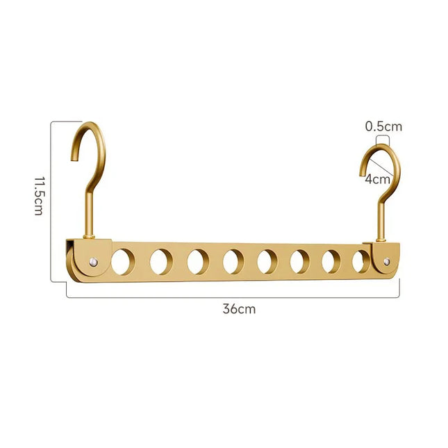 ChandelierDecor - Aluminum Rotatable Clothes Hanger – 6/8 Holes