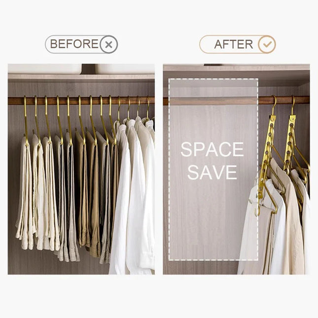 ChandelierDecor - Aluminum Rotatable Clothes Hanger – 6/8 Holes