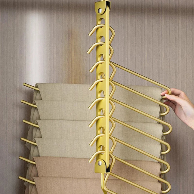 ChandelierDecor - Aluminum Rotatable Clothes Hanger – 6/8 Holes