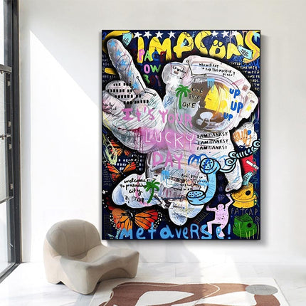 ChandelierDecor - Astronaut Canvas Wall Art
