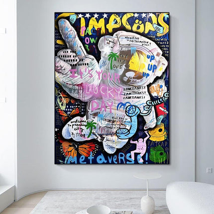 ChandelierDecor - Astronaut Canvas Wall Art
