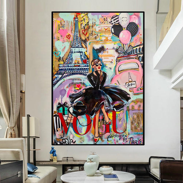 ChandelierDecor - Audrey Hepburn Canvas Wall Art: Inspired Décor