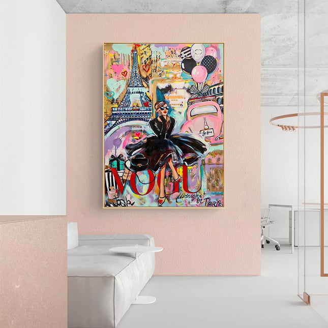ChandelierDecor - Audrey Hepburn Canvas Wall Art: Inspired Décor