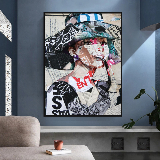 ChandelierDecor - Audrey Hepburn Canvas Wall Art: Timeless Decor