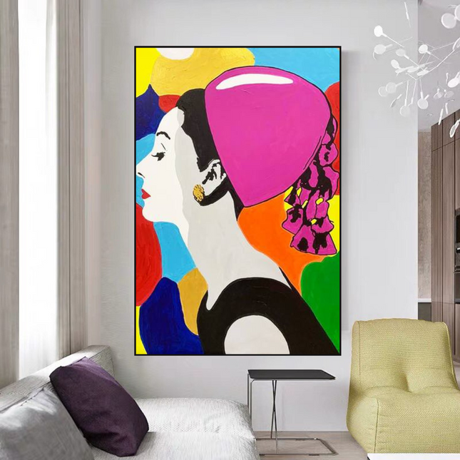 ChandelierDecor - Audrey Hepburn Life Canvas Wall Art