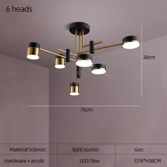 ChandelierDecor - Balance: Sputnik Chandelier – Elegant Lighting Fixture