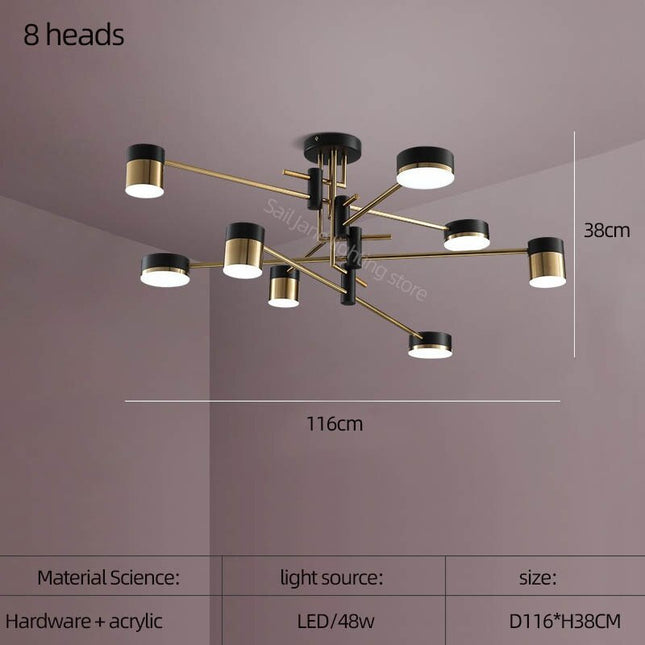 ChandelierDecor - Balance: Sputnik Chandelier – Elegant Lighting Fixture