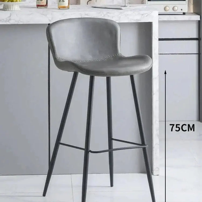 Sillas Ergonomic Bar Chairs for Kitchen Island-Bar Stools