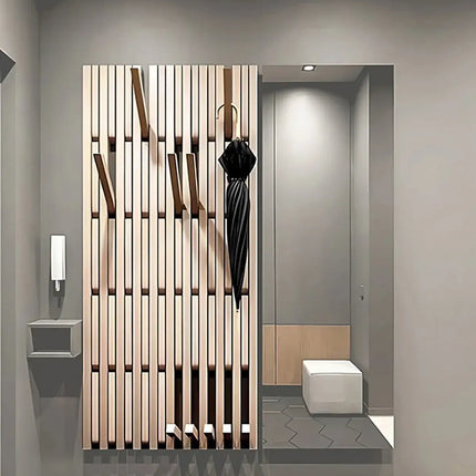 ChandelierDecor - Beech Wood Piano Wall Hanging Coats Organiser