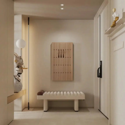 ChandelierDecor - Beech Wood Piano Wall Hanging Coats Organiser