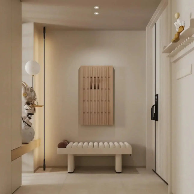 ChandelierDecor - Beech Wood Piano Wall Hanging Coats Organiser