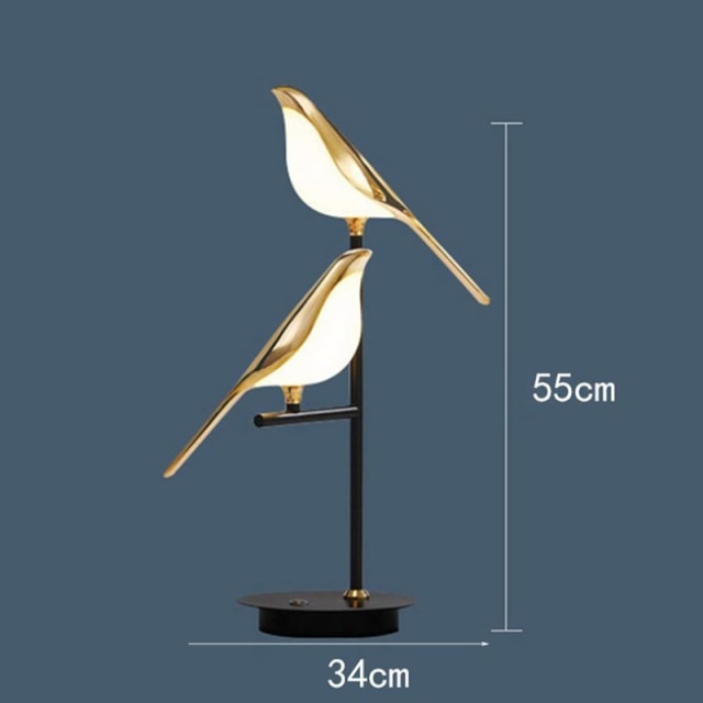ChandelierDecor - Bird Shaped Acrylic Chandelier: Elegant Lighting Solution