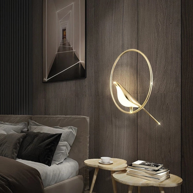 ChandelierDecor - Bird Shaped Acrylic Chandelier: Elegant Lighting Solution