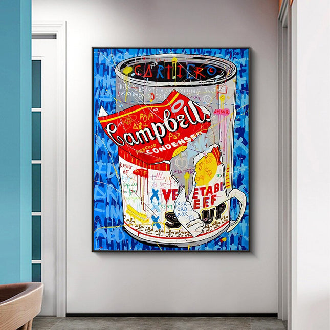 ChandelierDecor - Campbell's Soup Canvas Wall Art