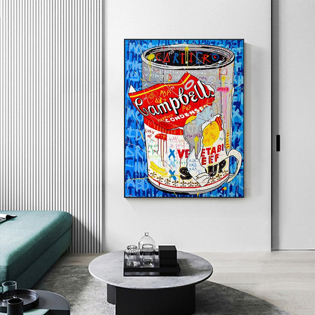 ChandelierDecor - Campbell's Soup Canvas Wall Art