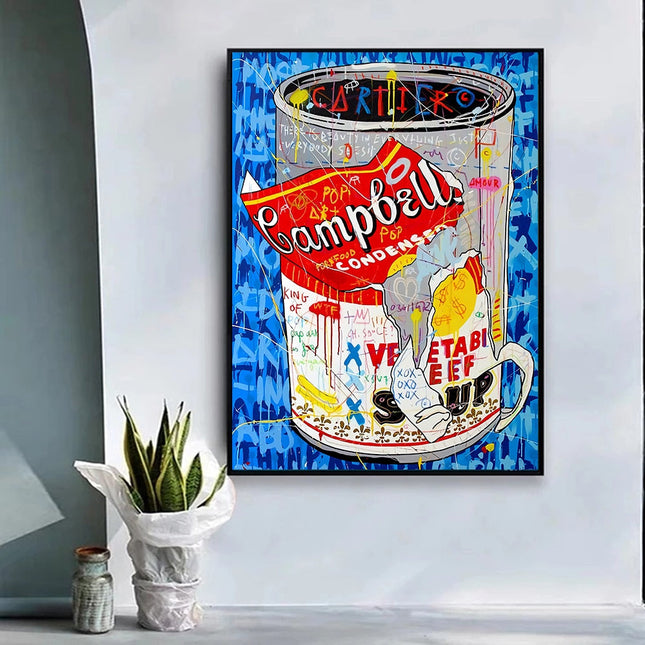 ChandelierDecor - Campbell's Soup Canvas Wall Art