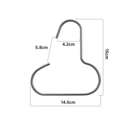 ChandelierDecor - Cap, Hat, Bag and Scarf Aluminum Hanger