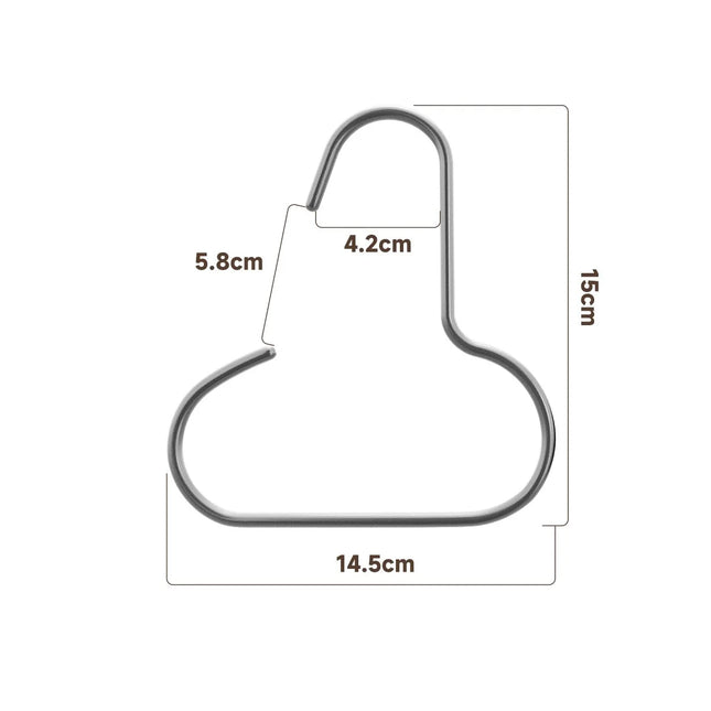 ChandelierDecor - Cap, Hat, Bag and Scarf Aluminum Hanger