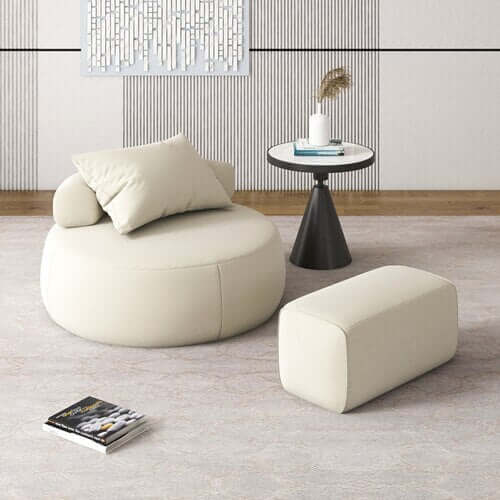ChandelierDecor - Circular Sofa Couch – Modern Round Lounge Seating