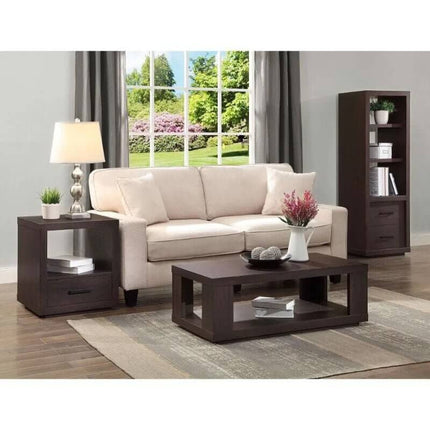 Walnut Cage Center Table-Coffee Table