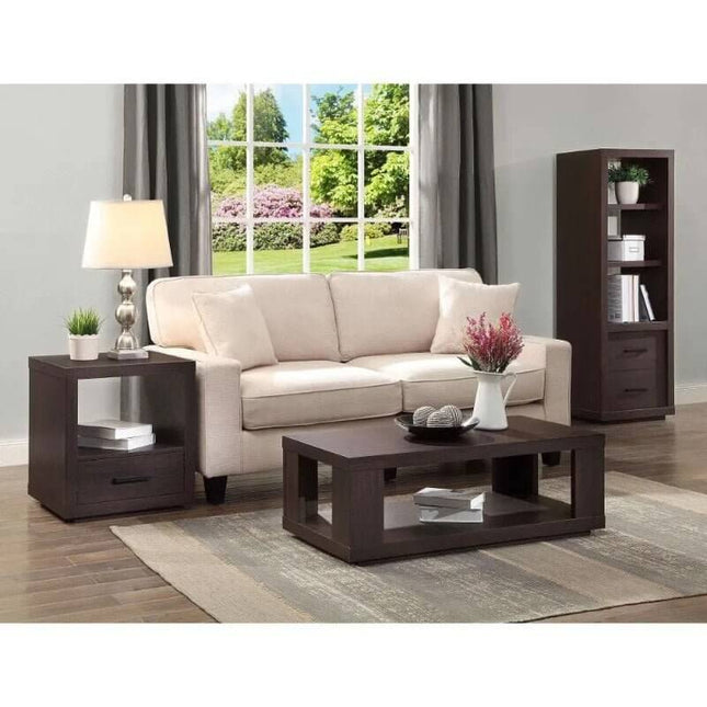 Walnut Cage Center Table-Coffee Table