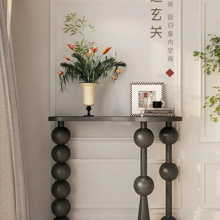 Minimalist Classic Design Wood Living Room Console Table-Console Tables