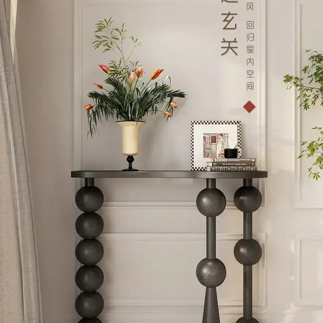 Minimalist Classic Design Wood Living Room Console Table-Console Tables