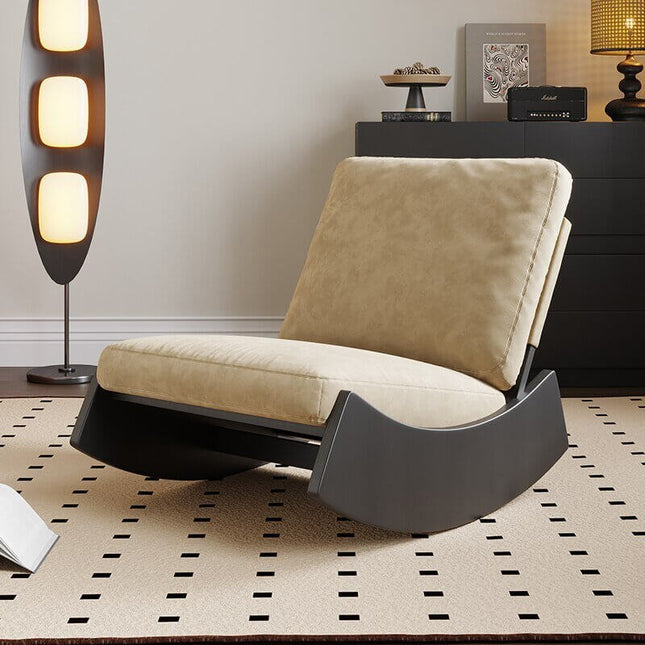 ChandelierDecor - Classic Wooden Rocking Sofa Chair – Ergonomic Comfort