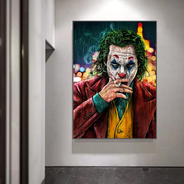 ChandelierDecor - Classical The Joker Man Canvas Wall Art