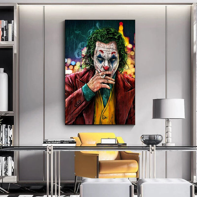 ChandelierDecor - Classical The Joker Man Canvas Wall Art