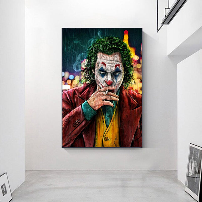 ChandelierDecor - Classical The Joker Man Canvas Wall Art