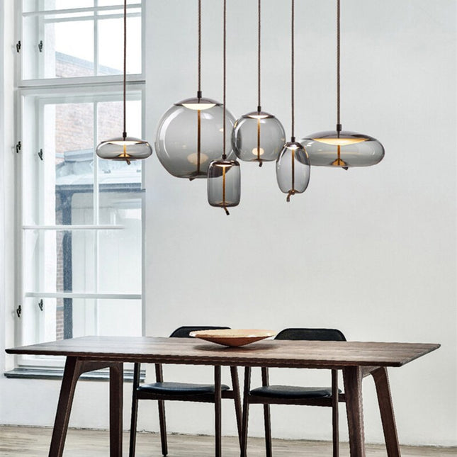ChandelierDecor - Clear Glass Pendant Light for Captivating Ambiance