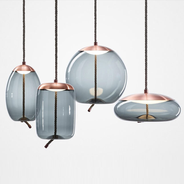 ChandelierDecor - Clear Glass Pendant Light for Captivating Ambiance