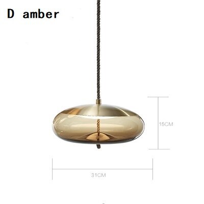 ChandelierDecor - Clear Glass Pendant Light for Captivating Ambiance