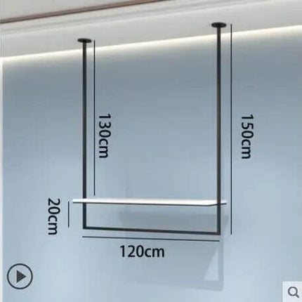 ChandelierDecor - Clothing Display Rack Wall Suspender