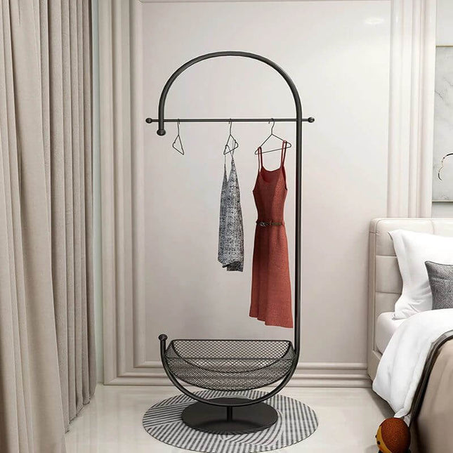 ChandelierDecor - Clothing Rack Floor Standing Valet Corner
