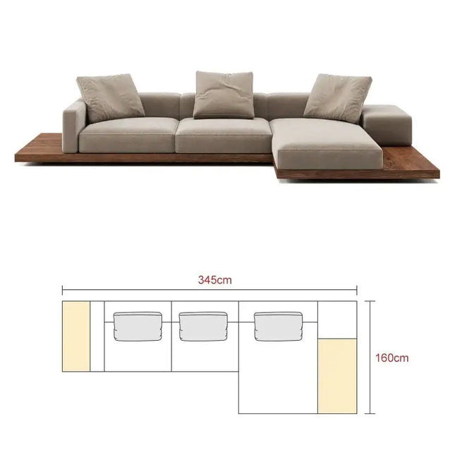 Cloud Floor Accent Sofa – Modular Lounge Seating