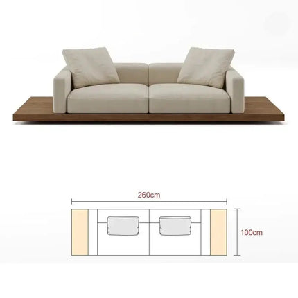 ChandelierDecor-Cloud Floor Accent Sofa – Modular Lounge Seating