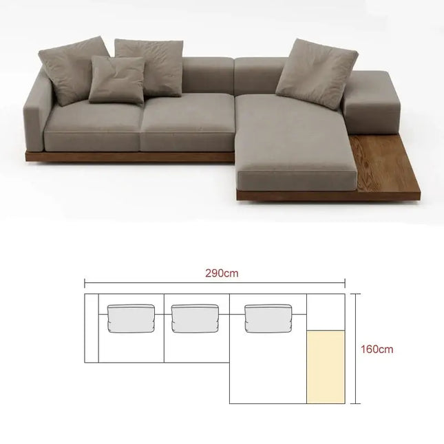 Cloud Floor Accent Sofa – Modular Lounge Seating