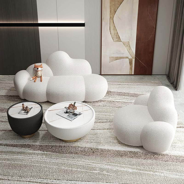 ChandelierDecor - Cloud Sofa Set – Modern Plush Living Room Seating