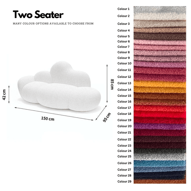 Cloud Sofa Set: Quality, Comfort, and Style!-Sofa Set