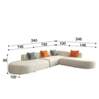 Corner Sofa - 340x248cm