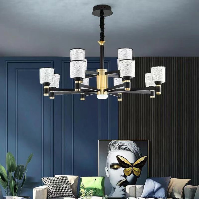 ChandelierDecor - Crystal Cylinders LED Chandelier - Modern Lighting
