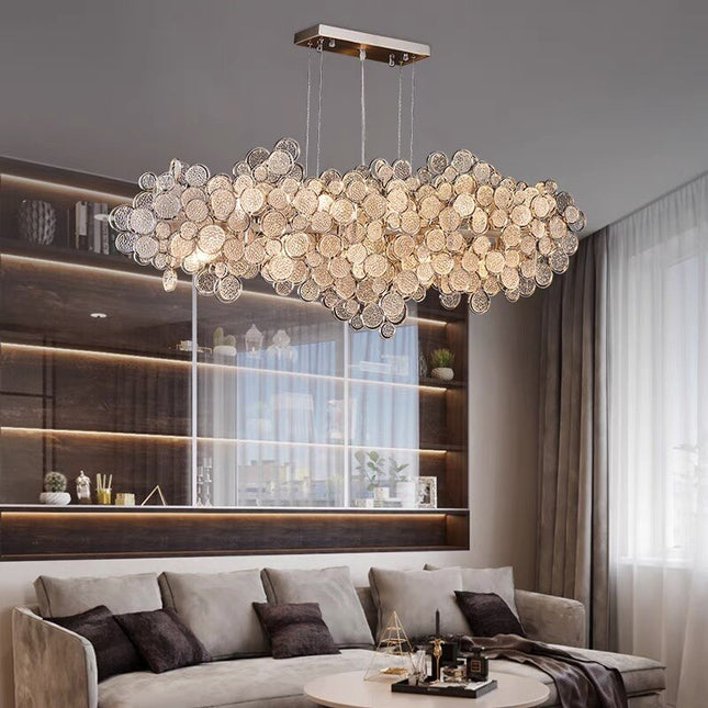 ChandelierDecor - Crystal Glass Chandelier – Illuminate with Elegance