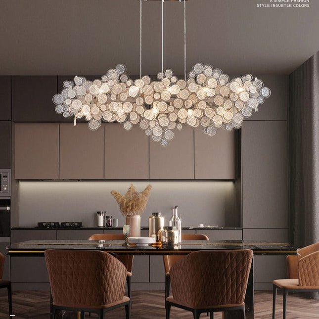 ChandelierDecor - Crystal Glass Chandelier – Illuminate with Elegance