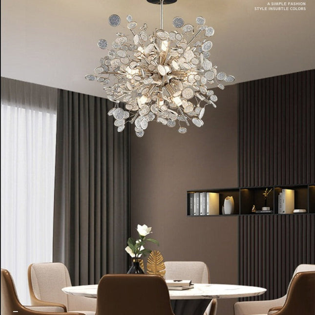 ChandelierDecor - Crystal Glass Chandelier – Illuminate with Elegance